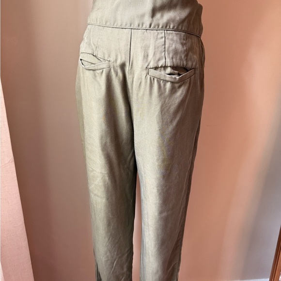 Anthropologie Sage Green Trousers - Picture 3 of 4